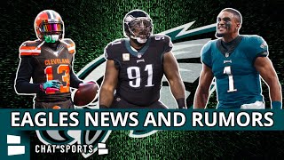 Eagles News & Rumors: Steelers ALMOST Traded For Fletcher Cox? OBJ To Philly?  Jalen Hurts Future