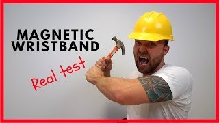 Magnetic wristband real test