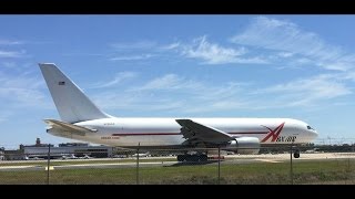 ABX for Amazon 767 at Tampa International