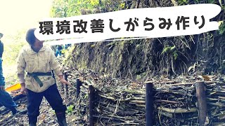 里山環境改善〜しがらみ作り〜