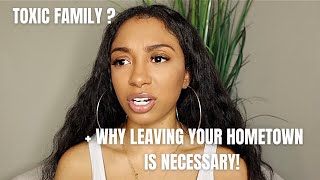WHY MOVING OUT OF YOUR HOMETOWN IS KEY🙌🏽✈️| Imani Collins