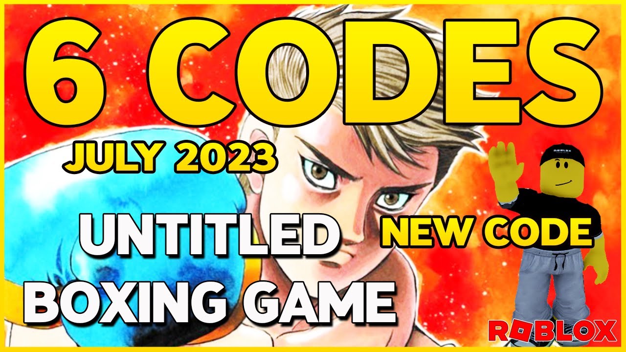 NEW CODES 🥊 ALL 6 WORKING CODES For UNTITLED BOXING GAME In July 2023 🥊 ...