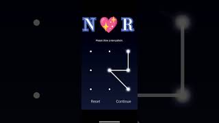 Pattern of NR Love 💖💖💖... #love #patternlock #couples #lock #pattern #screenlock