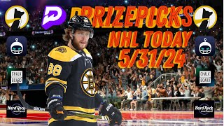 PRIZEPICKS BEST NHL, ESPORTS PLAYER PROP BETS TODAY 05/31