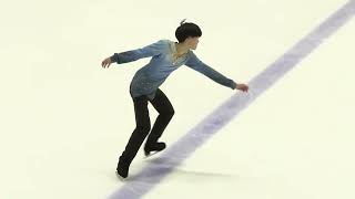 第97回 日本学生氷上競技選手権大会 男子3,4級 坂﨑 愛介 Free Skating