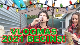 VLOGMAS Day One 2021! We Try a 24 Day Wine Advent Calendar Plus Surprise Gifts Arrive!
