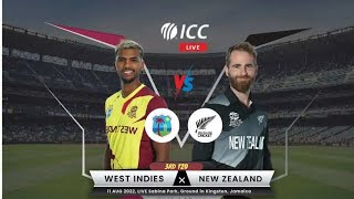 3rd T20 | NZ  vs  WI - New Zealand tour of West Indies 2022 *** LiVE ***