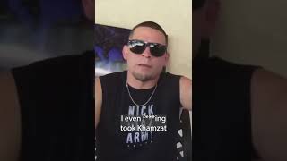 Nate Diaz on KHAMZAT fight "Bad Matchup" | Subtitles