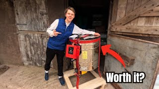 NEW 20 frame Electric Honey Extractor. Was it worth it?