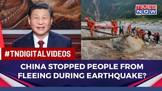 Did China Stop 'Millions Under Lockdown' From Escaping Massive Earthquake Due To Covid Policy?