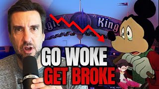 Disney Earnings PLUMMET After They Went WOKE | Clay Travis Outkick the Show
