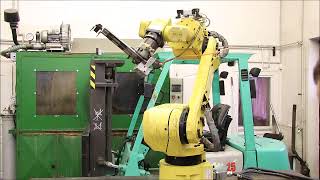 FANUC A05B-1215-B602 M-6iB Industrial Robot with Controller