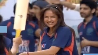 Manchu Lakshmi Batting - Cricket Match @ Memu Saitam Event Live / Memu Saitham