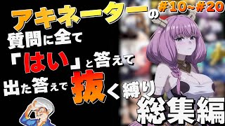 【総集編】アキネーターに今夜のオカズ決めてもらう【パート10~20】