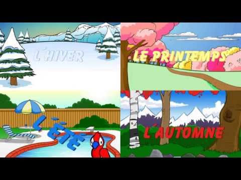 How do you say all the seasons in French?