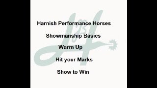 Showmanship basics and reading a showmanship pattern to perform it to get high scores!