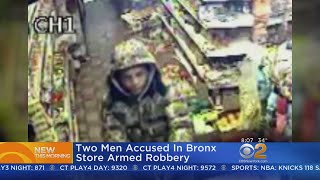 Duo Accused In Bronx Store Armed Robbery