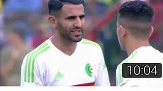 اهداف مباراة الجزائر الطوغو /اهداف محرز/هدف عطال
