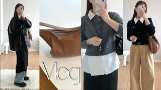 Vlog. 봄 준비🌷｡･* 미리준비하는 봄 코디❀ 언제 입어도 Chill리지 않은 데님팬츠 추천, 추구미 데일리룩, 출근룩ㅣ밀리온코르, 앙수이 에플로렌스