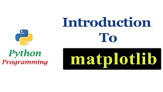 Python Programming Tutorials - Introduction to matplotlib