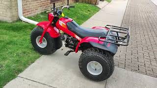 1985 Honda ATC125M - walk around