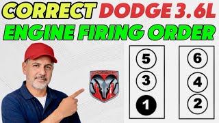 Dodge 3.6 Pentastar Firing Order EXPOSED — Almost Everyone Gets This WRONG!
