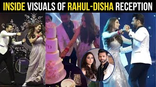 INSIDE Rahul Vaidya-Disha Parmar's WEDDING reception | Special DANCE video by the couple goes VIRAL