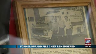 Former Durand Fire Chief remembered (PKG)