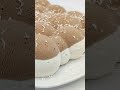 Bavarese cocco e cioccolato (senza uova)