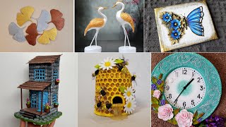 6 Lovely home decor ideas/Home decoration/art and craft/CreativeCat/crafting ideas/Best out of waste