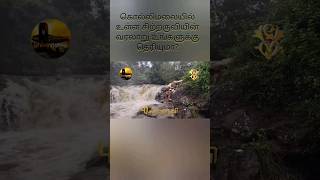 கொல்லிமலையில் உள்ள சிற்றருவி...‌  #kollimalai #sitraruvi #kollihills  #shivavishnutv