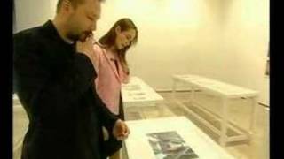 Juergen Teller: doing QA and showing the exhibits around