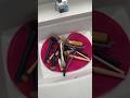 makeup brush cleaning #asmr #cleaning