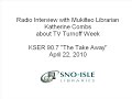 kser radio interview for tv turnoff week