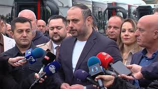 Скопје се чисти, а од понеделник нови 55 приватни автобуси ќе возат низ градот