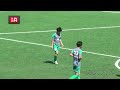 愛知県4部 前半 春日井工科高校 赤 vs 岡崎城西高校 緑