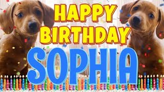 Happy Birthday Sophia! ( Funny Talking Dogs ) What Is Free On My Birthday