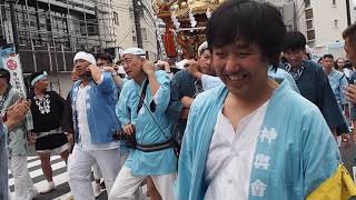 青山熊野神社　令和元年　例大祭　連合神輿渡御　原宿三丁目　2019/9/29 Aoyama Mikoshi Festival 8