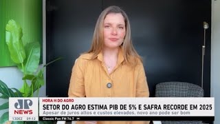 PIB do Agro deverá crescer 5% em 2025