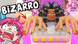 😜 DESFILE BIZARRO DE UNHAS GIGANTES - Roblox