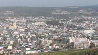 真歌公園から見る静内市街地 @北海道新ひだか町 Shinhidaka Mauta Park View point,