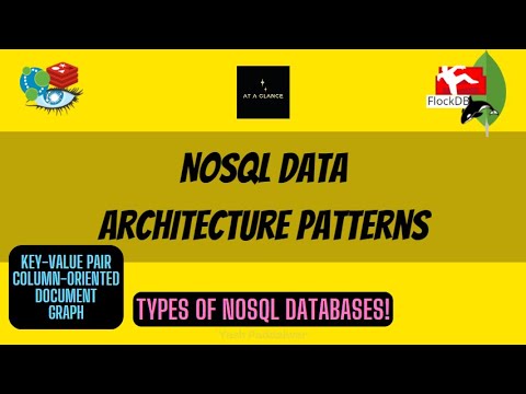 NoSQL Data Architecture Patterns | Types of NoSQL Databases | At a glance! | #nosql #types #bigdata