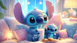 Beautiful Christmas Relaxing Music🎁Peaceful Music with Stitch 💤For Insomnia💖Relief, Stress & Anxiety