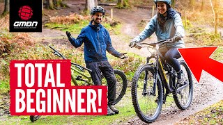 A Complete Beginner Tries Mountain Biking! Will She Survive?