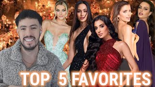 Miss Universe 2024 TOP 5  FAVORITES