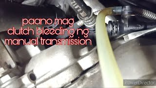 Ford ranger manual transmission clutch bleeding