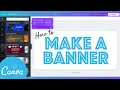 How to Create a Banner for FREE using Canva (Step-by-Step Tutorial)