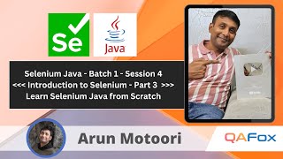 Day 4 - Introduction to Selenium - Part 3 | Selenium Java - Batch 1