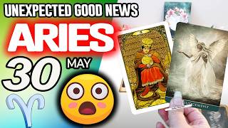 Aries ♈😃UNEXPECTED GOOD NEWS😲 horoscope for today MAY 30 2026 ♈ #aries tarot MAY