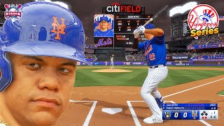 MLB The Show 24 Juan Soto DEBUT at Mets | First HIT and HOME RUN vs Brewers - PS5 4K